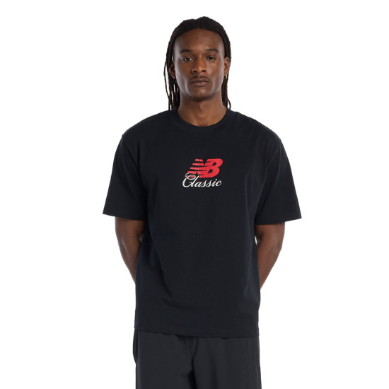 New Balance Ανδρική κοντομάνικη μπλούζα Hoops Classic Graphic T-Shirt